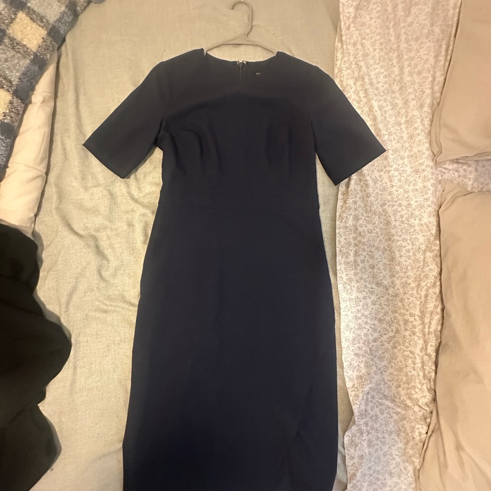 Banana republic Elegant Navy Blue Dress